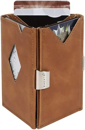 Miniatura 5 de EXENTRI Multiwallet con clip de bloqueo de acero inoxidable y bolsillo para monedas