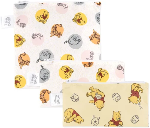 Miniatura 29 de Bolsa reutilizable Bumkins, L, Winnie The Pooh Balloons D2 Winnie The Pooh-Lg