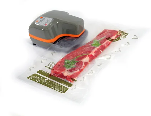 Miniatura 3 de Oliso 8 bolsas de vacío Jumbo (2 galones) – Bolsa de vacío reutilizable con cremallera superior resellable sin BPA