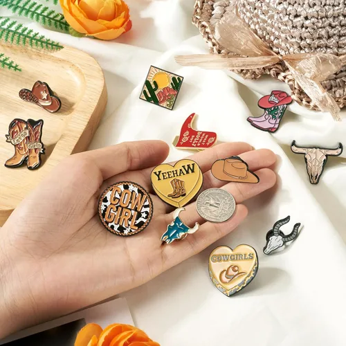 Miniatura 148 de Pandahall - Broches esmaltados de aleación con varios temas, broche de solapa, juego de pines esmaltados