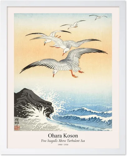 Miniatura 23 de Poster Master Vintage Ohara Koson Poster - Retro Blooming Lotus Flowers Print - Japanese Art - Flower Illustration - Aesthetic Design - Floral