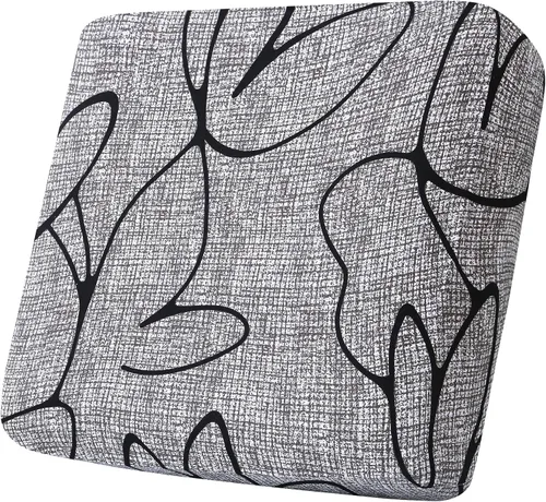Miniatura 30 de Smiry Fundas de cojín de sofá estampadas, fundas elásticas suaves para sofá, fundas de sofá lavables antideslizantes, protector de muebles para Beige