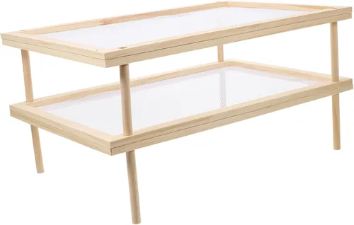 Miniatura 10 de STOBAZA Estante de secado de fideos para espaguetis y pasta fresca, versátil para frutas y verduras, soporte para secadora de fideos y verduras