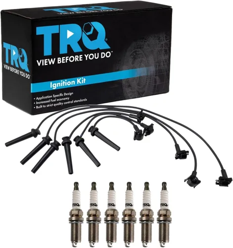 Miniatura 15 de Kit de bujías de chispa TRQ 5 piezas de bujías de iridio Compatible con Acura Integra 1992-2001 1999-2000 Honda Civic 1994-1995 Civic del Sol