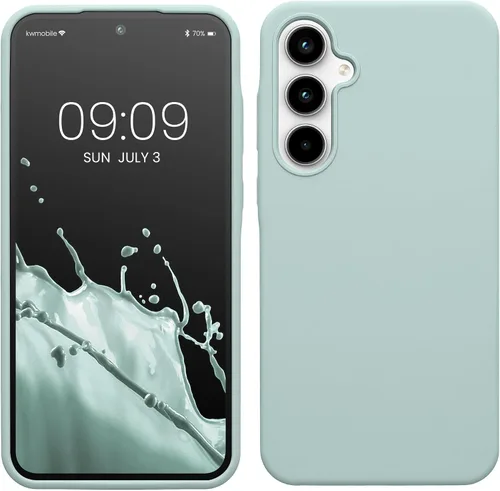 Miniatura 176 de kwmobile Funda Compatible con Samsung Galaxy A14 5G - Funda de teléfono de TPU y silicona con acabado suave - Verde Lima