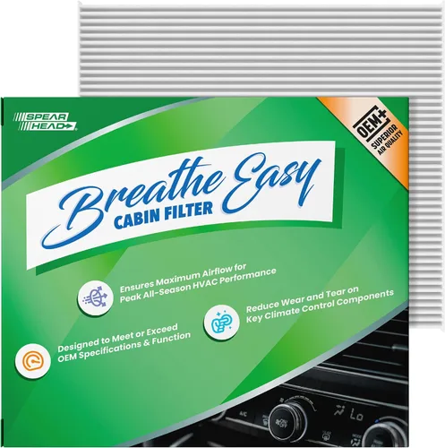 Miniatura 12 de Spearhead OEM+ Filtro de aire de cabina Particulate Breathe Easy Compatible con 2015-17 Chrysler 200, 2014-18 Cherokee como OEM Proporciona