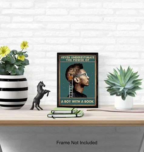 Miniatura 5 de Arte de pared negro afroamericano – Decoración motivacional inspiradora para el aula – Póster de cultura negra – Hombre afroamericano, hombres