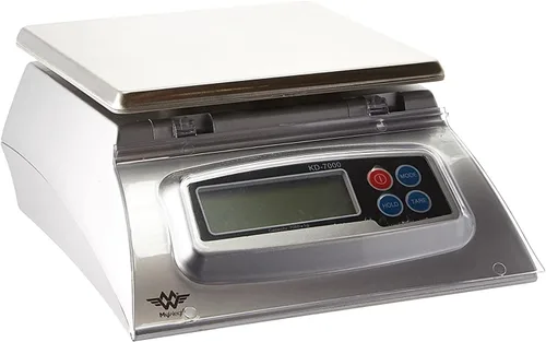Miniatura 2 de My Weigh Báscula de cocina de acero inoxidable de 246.92 oz, plata