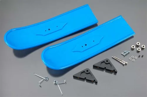 Miniatura 10 de Du-Bro 826 Black Snowbird Skis, Nariz Negro