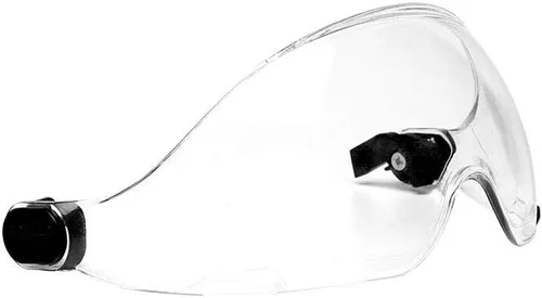 Miniatura 2 de SMASYS Casco de seguridad ABS ajustable con visera de suspensión de 6 puntos perfecto para construcción y escalada Visera transparente-6
