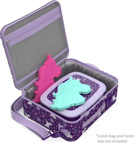 Miniatura 4 de Bentgo Buddies Paquetes de Hielo Reutilizables - Delgados para Loncheras, Bolsas y Hieleras Multicolor Paquete de 4 (Unicornio)