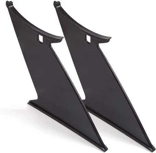 2 estabilizadores de ala de alerón 2015-2018 compatibles con Subaru Impreza WRX STi Sedan Spoiler Wing Stiffi Support Rally Nuevo Negro