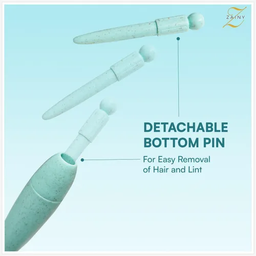 Miniatura 8 de ZAINY Juego de 2 cepillos para definir rizos para cabello rizado, peine de dientes anchos para rizos, cepillo desenredante para el cabello húmedo