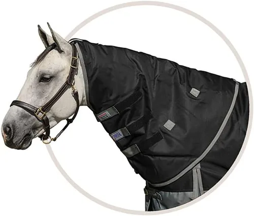 Dura-Tech Viking - Funda impermeable y transpirable para el cuello para caballos, protección superior para el cuello de caballo, duradera,