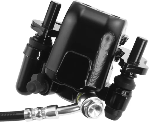 Miniatura 7 de PRO BAT - Conjunto de pinza de cilindro maestro de freno trasero para 50 cc 90 cc 110 cc 125 cc TaoTao ATV Quad chino de cuatro ruedas, negro