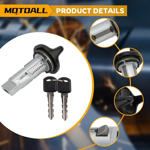 Miniatura 4 de MOTOALL Nuevo Interruptor de Llave de Encendido para Chevy GMC C K Pickup 95 96 97