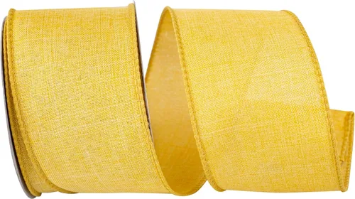 Miniatura 47 de Cinta Reliant Ribbon 92573W-031-09K para borde con alambre Everyday Linen Value, 1-1/2 pulgadas x 50 yardas, color negro