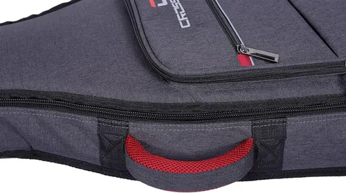 Miniatura 5 de Crossrock Mochila acolchada de 0.394 in estilo 4/4 bolsa de guitarra clásica (CRSG107CDG)