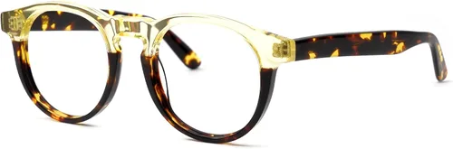 Miniatura 2 de Zeelool Gafas de bloqueo de luz azul redondas vintage para mujer Bess WA807246
