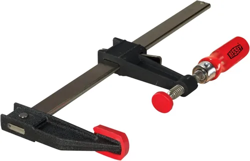 Miniatura 10 de Bessey GSCC2.506 - Abrazaderas de barra estilo embrague - 6 en 600 libras - Abrazaderas para carpintería con mango ergonómico, almohadillas que