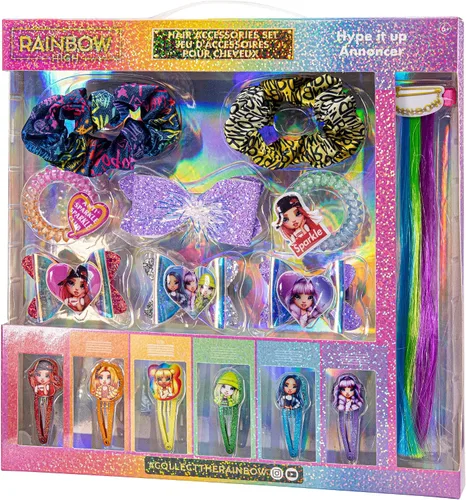 Miniatura 7 de Rainbow High - Townley Girl - Juego de accesorios para el cabello, regalo para niños, adolescentes y niñas, a partir de 3 años (15 unidades)