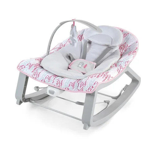 Miniatura 14 de Ingenuity Keep Cozy 3 en 1 Grow with Me - Asiento vibratorio para bebé y balancín de bebé a niño pequeño, 0-30 meses hasta 40 libras (Linden)