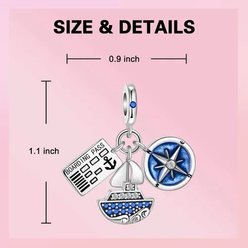 Miniatura 221 de Dije de girasol con diseño de estrella y luna y elefante para pulsera, collar de plata de ley 925, dijes de corazón de amor para mujer, regalo