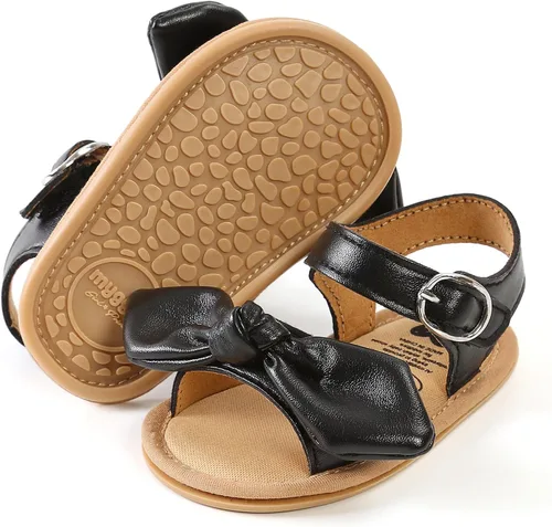 Miniatura 36 de Sandalias de verano para bebés, niñas y niños, unisex, antideslizantes, suela suave, transpirable, para primeros pasos, zapatos de playa al aire