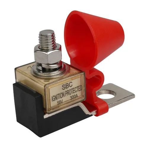 Miniatura 5 de Bloque de fusibles de terminal doble South Bend Components con clasificación marina (MRBF), 300A máx., 58V CC máx., IP 66, protegido contra