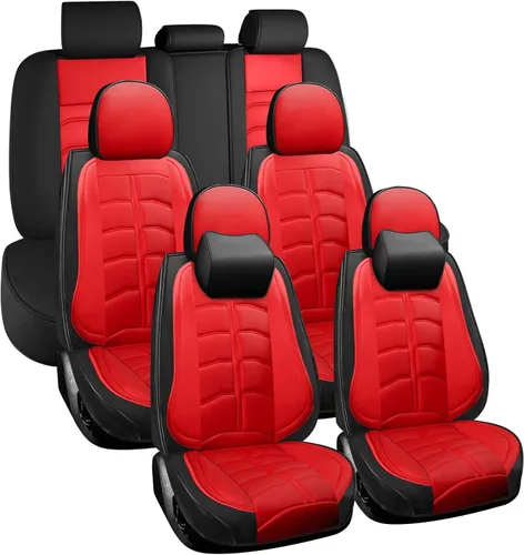 Miniatura 27 de Funda de asiento de auto de 7 asientos para Nissan Pathfinder 2003-2025, fundas de asiento duraderas, resistentes al desgaste, impermeables