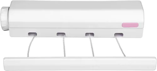 Miniatura 3 de KIMISS Tendedero retráctil telescópico para ropa de secado de ropa para suministros de interior y exterior, tendedero retráctil interior, Moderno