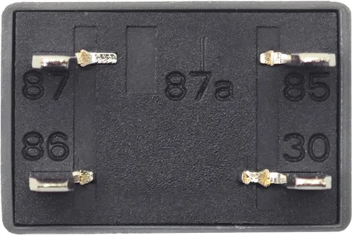 Miniatura 3 de Relé 13500114/8385 (juego de 2) – 12 V CC 40 A 4 pines para ventilador de aire acondicionado, relé 13500114/8385 compatible con modelos de vehículos