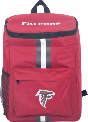 FOCO Atlanta Falcons - Mochila hielera portátil de lados suaves, bolsa aislada con capacidad para 36 latas, equipo de fútbol, muestra tu espíritu de
