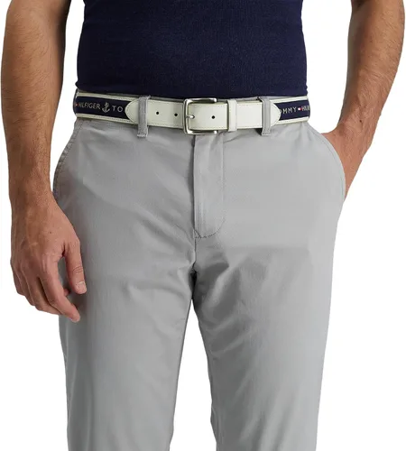 Miniatura 17 de Tommy Hilfiger Men's Fabric Inlay Casual Belt with Classic Harness Buckle