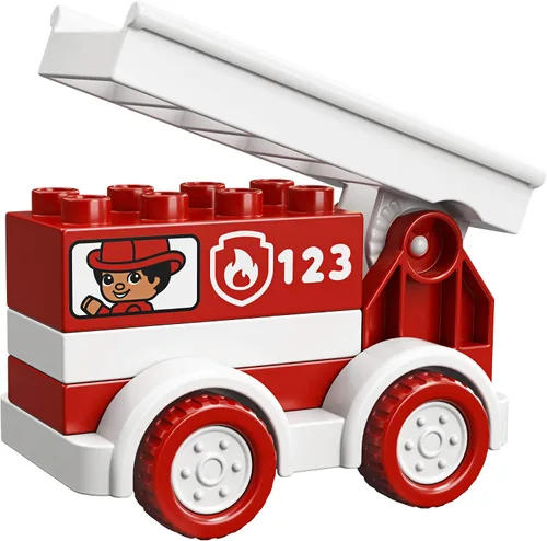 Miniatura 3 de LEGO DUPLO Mi primer camión de bomberos 10917 Juguete educativo de camión de bomberos, gran regalo de cumpleaños para niños pequeños de 18 meses