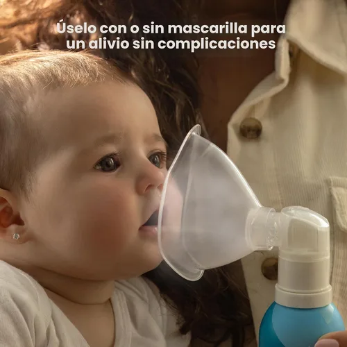 Miniatura 5 de Frida Baby NoseFrida - Inhalador nasal de niebla salina, espray descongestionante para la congestión y el alivio de alergias para bebés + niños