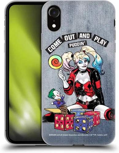 Miniatura 19 de Head Case Designs Funda de gel suave con licencia oficial de Batman DC Comics Love Hate Joker Harley Quinn Graphics [protección de grado militar]