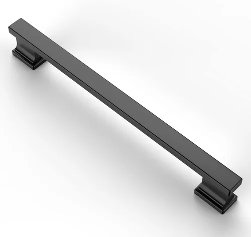Miniatura 21 de Asidrama - Paquete de 6 manijas de gabinete de cocina color latón cepillado de 3.75 pulgadas (96mm), tiradores para gabinete, accesorios