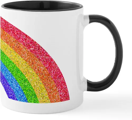 Miniatura 43 de CafePress Jake's Rainbow Shark - Taza de café de cerámica (11 oz)