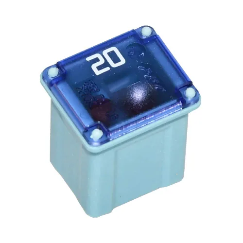 Miniatura 2 de Paquete de 5 fusibles automotrices de perfil bajo mini Jcase de 20 amperios, surtido de fusibles compatibles para camiones, automóviles y SUV