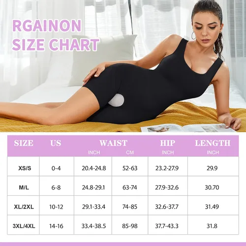 Miniatura 5 de RGAINON Shapewear para mujeres cintura entrenador Body Control de barriga faja colombianas cuerpo completo Shaper Butt Lifter muslo más delgado