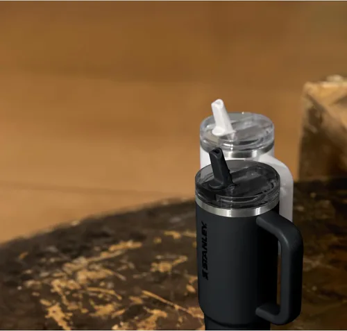Miniatura 6 de STANLEY Quencher ProTour - Vaso de paja con tapa a prueba de fugas, 40 onzas, popote y asa integrados, compatible con portavasos para viajes, vaso