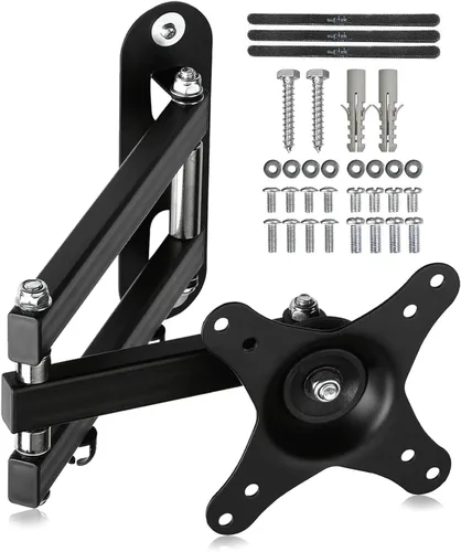 Miniatura 11 de Suptek - Soporte de pared para TV de movimiento completo para la mayoría de televisores y monitores de 13 a 30 pulgadas, televisores planos y Blanco