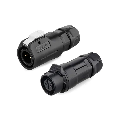 Miniatura 11 de CNLINKO LP-12 Conector de 2 pines IP68 Enchufe eléctrico circular impermeable para equipos al aire libre Maquinaria industrial solar DC 12V M12 2-8