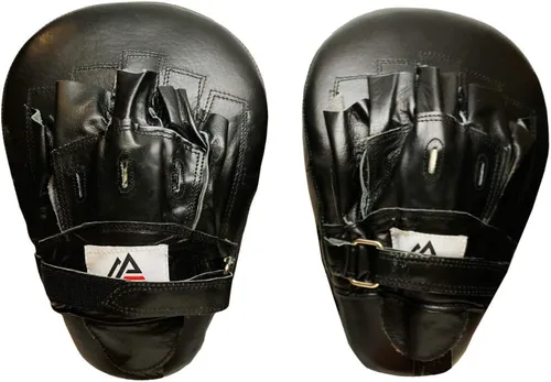 Miniatura 2 de Amber Fight Gear Guantes de punzonado de piel auténtica para MMA, Kickboxing, Muay Thai artes marciales con soporte para muñeca