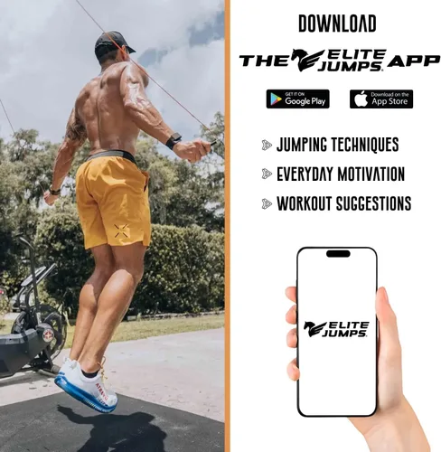 Miniatura 8 de EliteSRS Jumps Premium - Alfombrilla antideslizante de gran formato para entrenamiento en casa, adecuada para todas las superficies