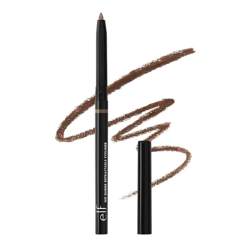 Miniatura 9 de e.l.f. Delineador de ojos retráctil No Budge, cremoso, ultra pigmentado e impermeable, crea líneas atrevidas y definidas, vegano y libre de Negro