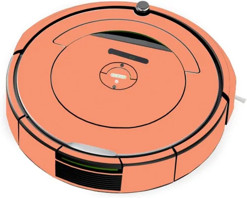 Miniatura 20 de MightySkins Skin compatible con iRobot Roomba 690 Robot Vacuum - Azul claro sólido Cubierta protectora de vinilo duradera y única Fácil