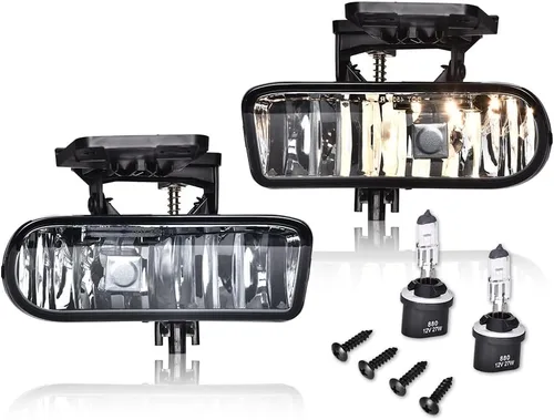 Miniatura 37 de G-PLUS Faros antiniebla con bombillas para el lado del conductor y el pasajero, transparente compatible con Toyota Tundra