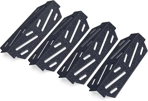 QuliMetal Deflectores de Calor para Parrilla para Weber GS4 Genesis II E-410, E-415, E-435, Piezas de Parrilla para Parrillas de Gas Weber Genesis